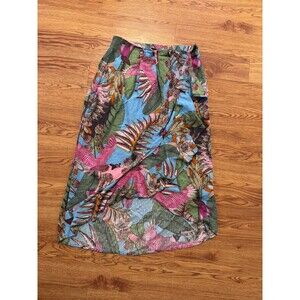 Rachel Rachel Roy Anthropologie Maxi Skirt Small Rayon Tiered Waterfall New